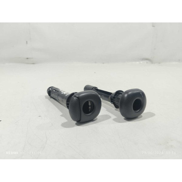 Guia Encosto De Cabeça Traseiro Renault Logan 2019 Preto