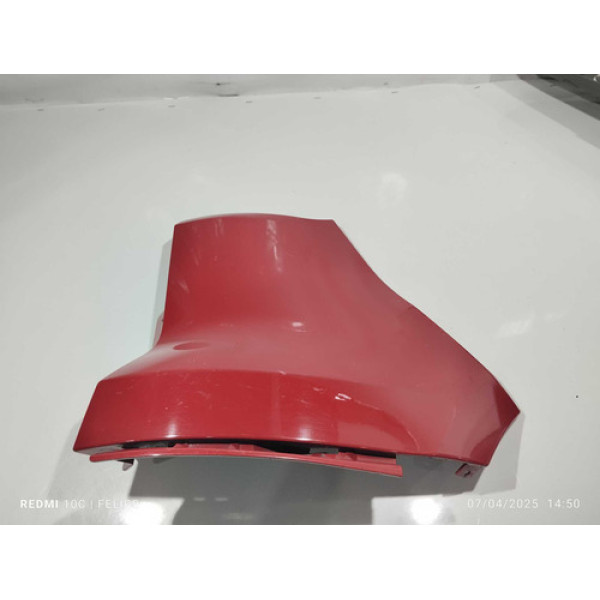 Polaina Lateral Para-choque T.d Ford Ecosport 2015/2021 Vermelha