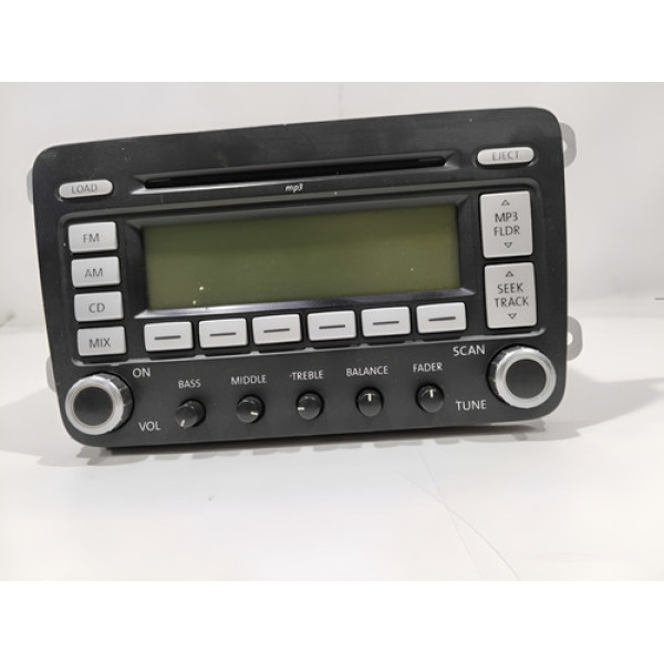Rádio Mp3/fm/am/cd Volkswagen Jetta 2.5 Automático 2009