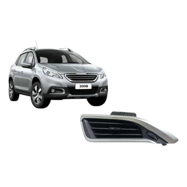 Difusor De Ar Esquerdo Peugeot 2008 Allure 1.6 2022