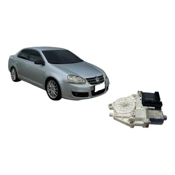 Motor Da Máquina De Vidro Dianteira Esquerda Jetta 2.5 2009