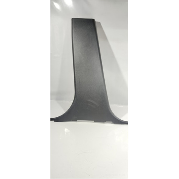 Moldura Da Coluna Interna Esquerda Tiida 2010 Liso Preto