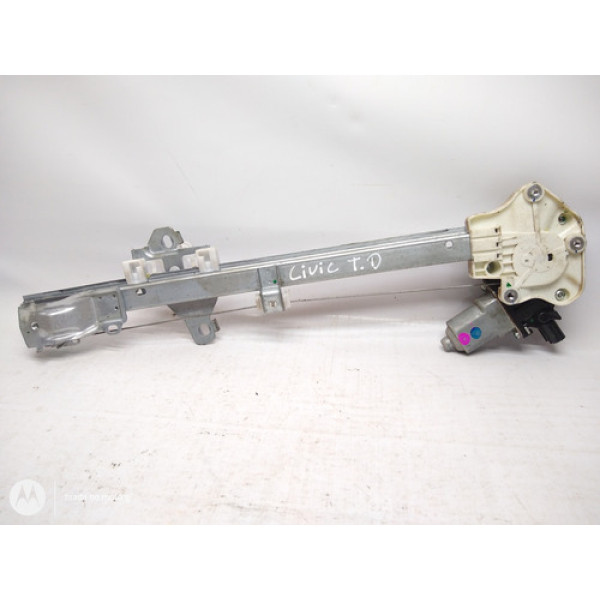 Maquina Vidro Elétrico Traseira Direito Honda Civic 12/15
