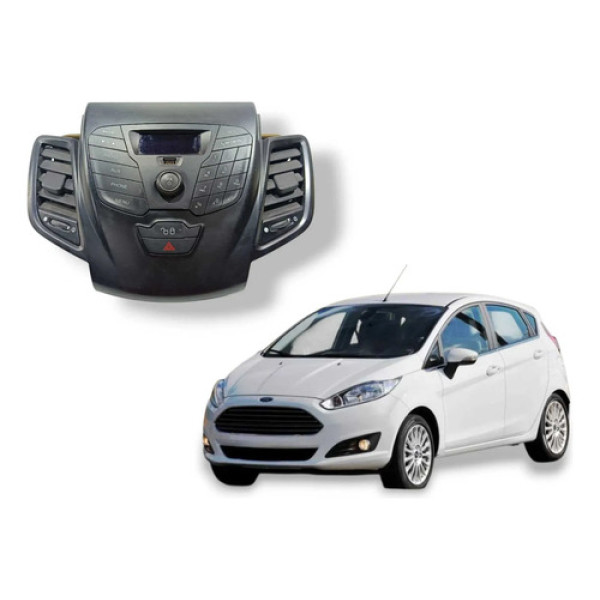 Difusor Central Rádio Ford New Fiesta 2013 2017 (compare