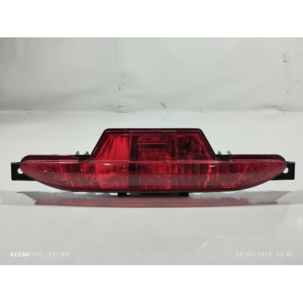 Lanterna Neblina Parachoque Traseiro Peugeot 208 2013/2019 Ambos Lados Vermelha