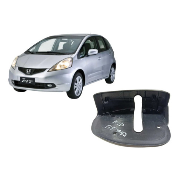 Acabamento Banco Traseiro Direito Trava Honda Fit 2015  2018 Preto