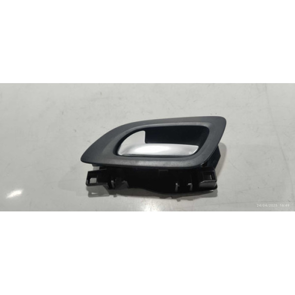 Maçaneta Interna Citroen C4 Lounge Traseira Esquerda 2014 Preto Traseira