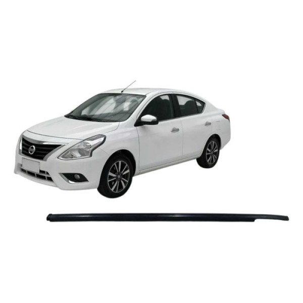 Pestana Externa Traseira Esquerda Nissan Versa 2016 Preto