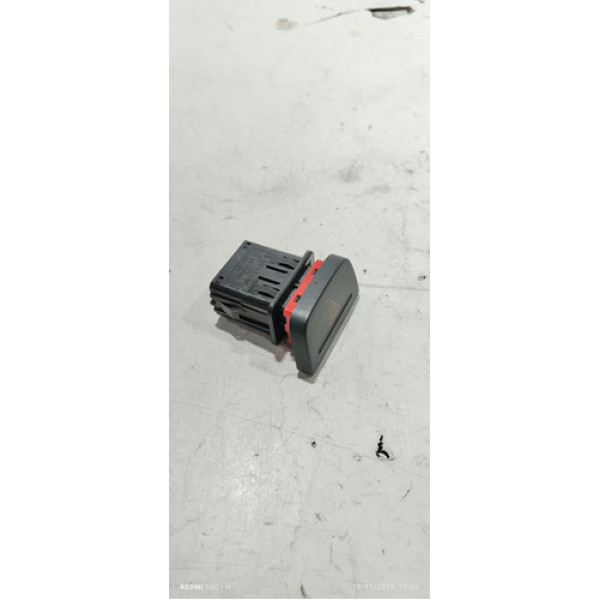 Botão Interruptor Alerta Vw Gol Saveiro Voyage G6 Original Preto