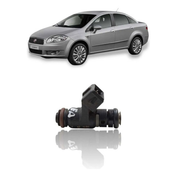 Bico Injetor Fiat Linea 1.8 Absolute Flex Dualogic  2015 12v
