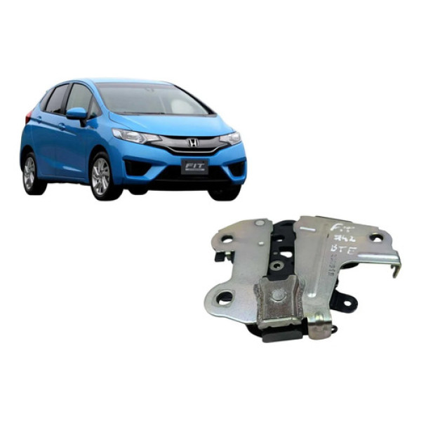 Fechadura Banco Traseiro Esquerdo Fit 2009 A 2014 Prata