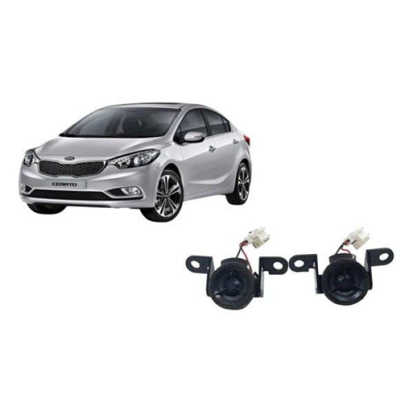 Par De Twitter Kia Cerato Sx3 2015 Preto