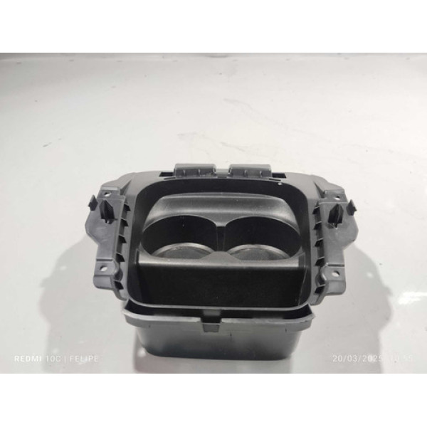 Porta Copos Do Console Peugeot 2008 1.6 2019 Aut 6 Marchas Preto