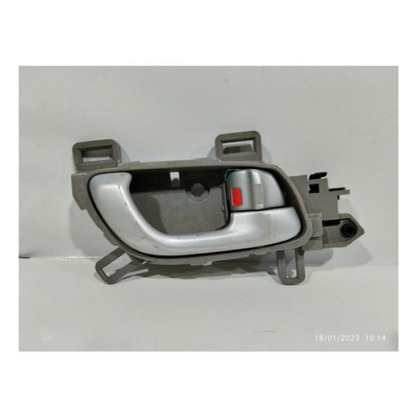 Maçaneta Interna Traseira Direita Civic 2014 Cinza Traseira