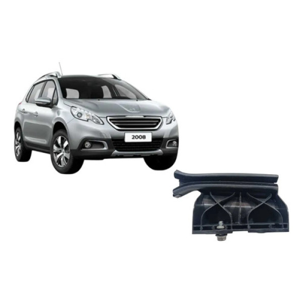Guia Vidro Porta Dianteira Esquerda Peugeot 2008 2022 Preto