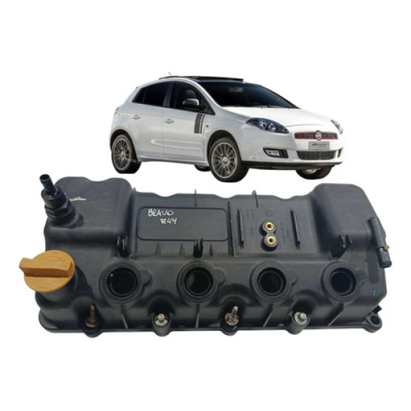 Tampa Valvula Fiat Bravo 1.8 2011 2016 Etorq ( 55238617 Preto