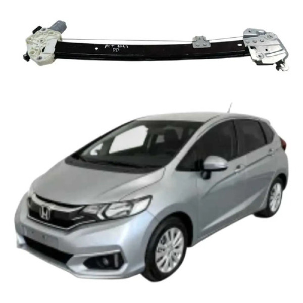 Máquina Vidro Dianteira Direita Honda Fit 1.5 2015 2020