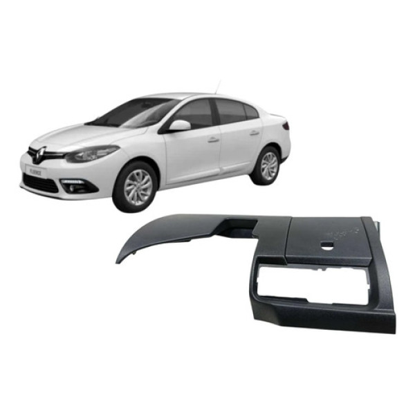Acabamento Inferior Painel Renault Fluence 2015 Preto