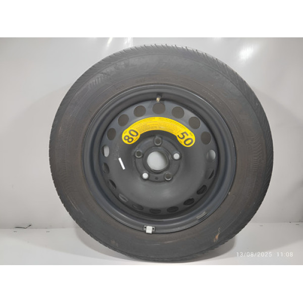 Roda Aro 15 Ferro 5 Furos Volkswagen Jetta 2.5 Aut 2009 Cinza