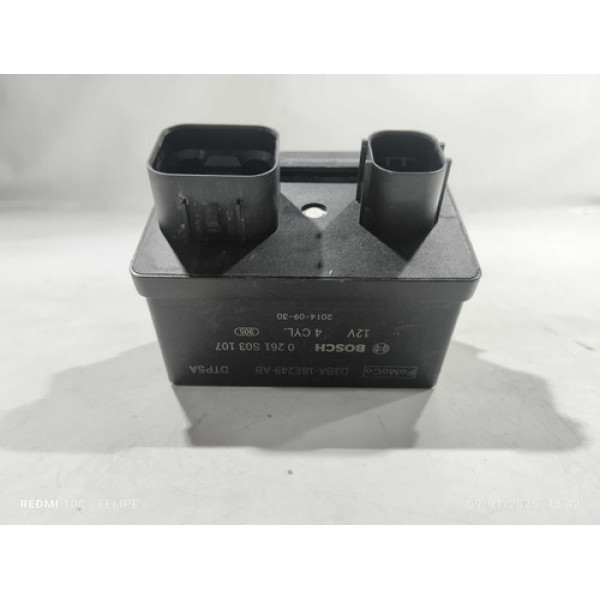 Módulo Relé Da Ventoinha Ford Ka 2017 Preto