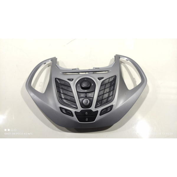 Moldura Acabamento Com Rádio Ford Ka Original E3b518835 Não Aplica