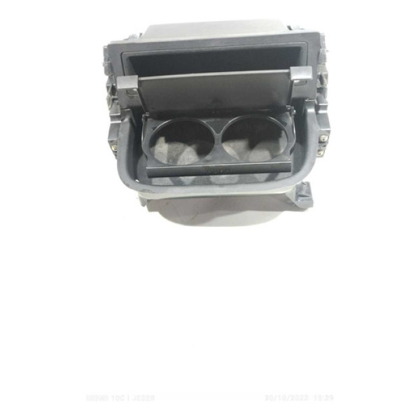 Console Com Porta Copos Honda Civic 1996 A 2000 Cinza