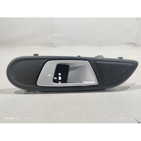 Maçaneta Interna Dianteira Esquerda Ford New Fiesta 2018 Preto