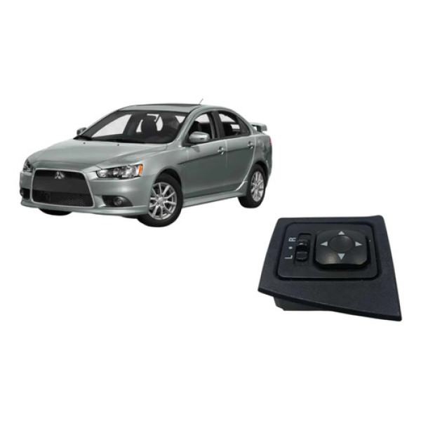 Botão Comando Do Retrovisor Mitsubishi Lancer 2013