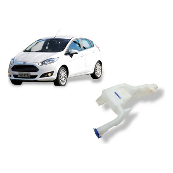 Reservatorio Agua Parabrisa Ford New Fiesta 2013 2018 Branco