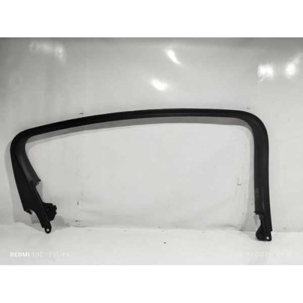 Moldura Canaleta Porta Traseira Esquerda Gm Cruze Ltz 2017 Preto