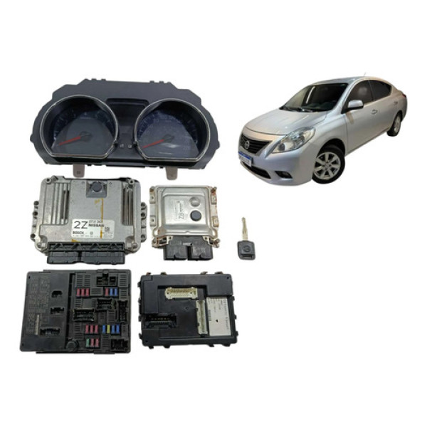 Kit Módulo Injeção Nissan Versa 1.6 2013/2014 (237103ac0