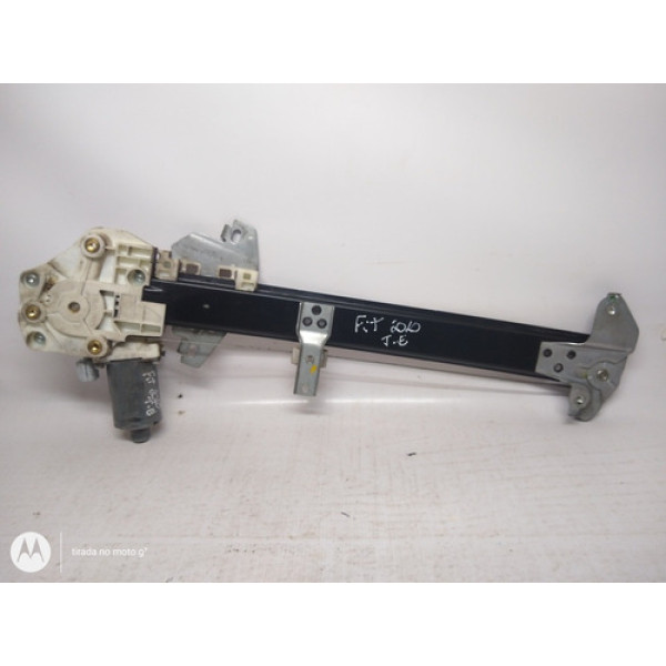 Máquina De Vidro Elétrica Traseira Esquerda Honda Fit 2010 