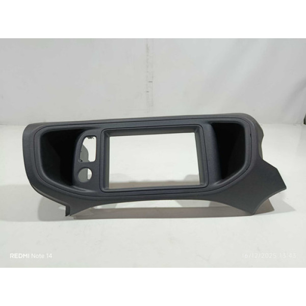 Moldura Central Multimidia Chevrolet Onix 2018 Preto