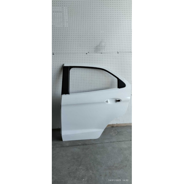 Porta Traseira Esquerda Ford Ka 1.5 2017 4cc Sedã Traseira Esquerda Branca