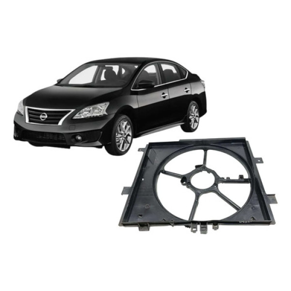 Defletor Do Radiador Nissan Versa 2012 2017 214031hs3a