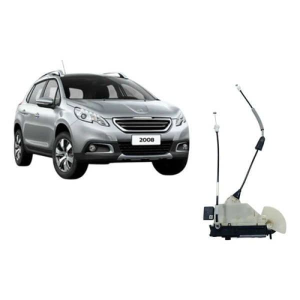 Fechadura De Porta Dianteira Esquerda Peugeot 2008 1.6 2016