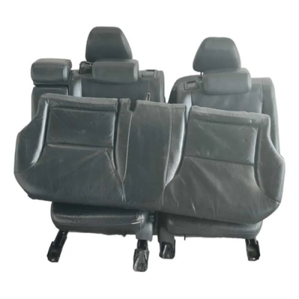 Jogo De Banco Couro Honda City 2016  Preto