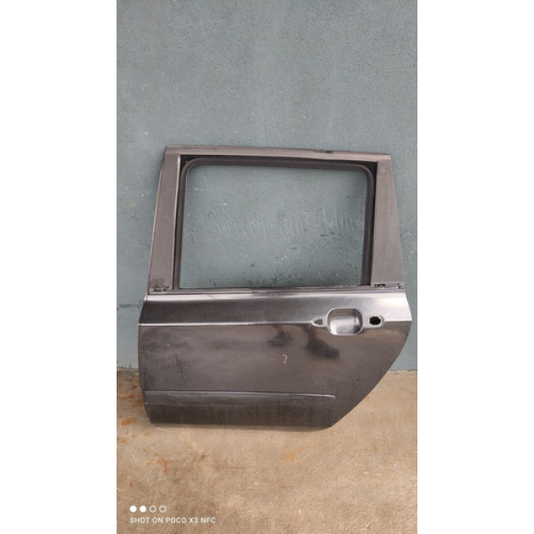 Porta Traseira Esquerda Fiat Stilo 2006/2007  Traseira Esquerdo Preto