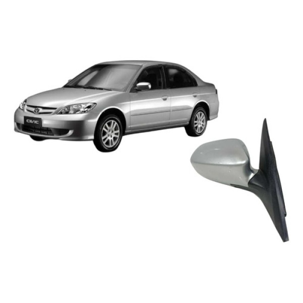 Retrovisor Externo Honda Civic 1.7 Lx 2004 A 2006 Elétrico