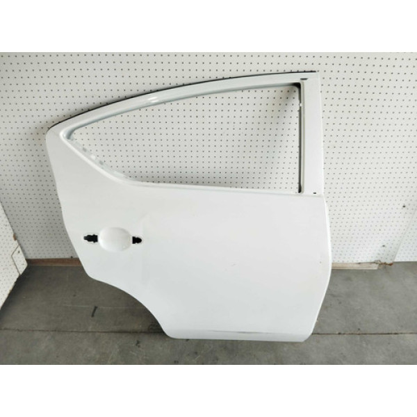 Porta Traseira Direita Nissan Versa 2018 Traseira Branco