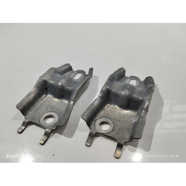 Par De Suporte Da Barra Dianteira Citroen C4 Lounge Thp 2014 Preto