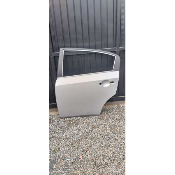 Porta Traseira Esquerda Nissan Sentra 2008 Traseira Esquerda Prata