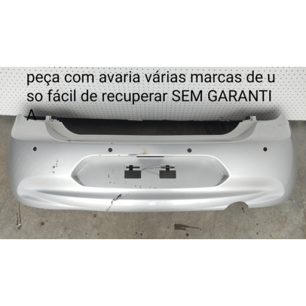 Para-choque Traseiro Nissan March 2017 (com Avaria Ver Fotos