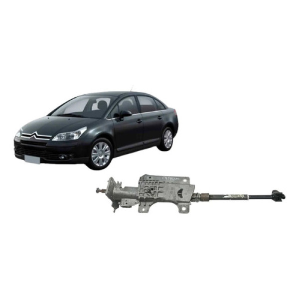 Extensão Do Volante Citroen C4 Pallas 2008 Prata Lisa