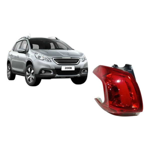 Lanterna Esquerda Peugeot 2008 2015 2020 Esquerdo/motorista Traseiro