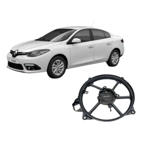 Defletor Da Ventoinha Renault Fluence 2016