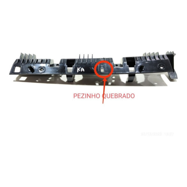 Guia Do Para-choque Traseiro Lado Direito Ford Ka 2014 Hatch