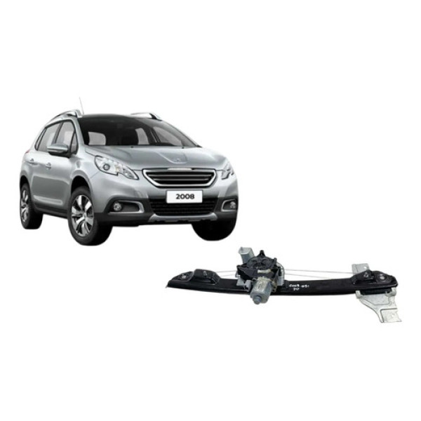 Máquina Vidro Dianteira Direita Peugeot 2008 Allure 1.6 2023