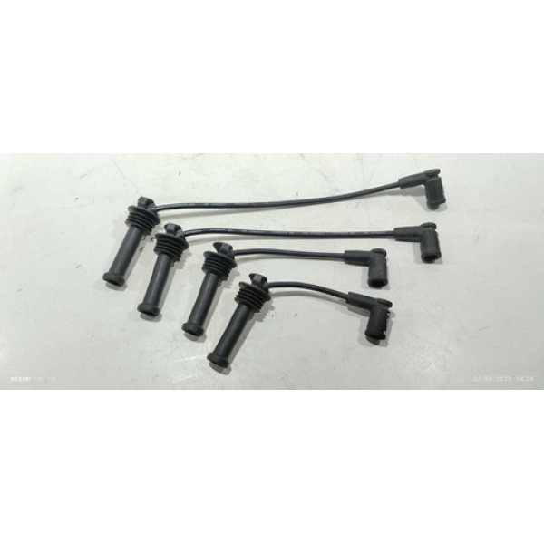 Jogo Cabo De Vela Ford Focus 1.6 2011 Ngk Preto