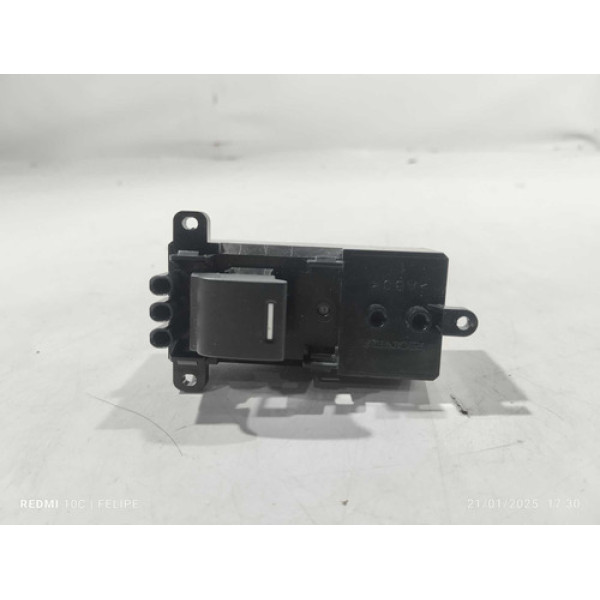 Botão Do Vidro Traseiro Direito Honda Fit 2017 Preto